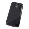 LG Optimus True HD LTE P936 Silicone S-Line TPU Case - Black OEM